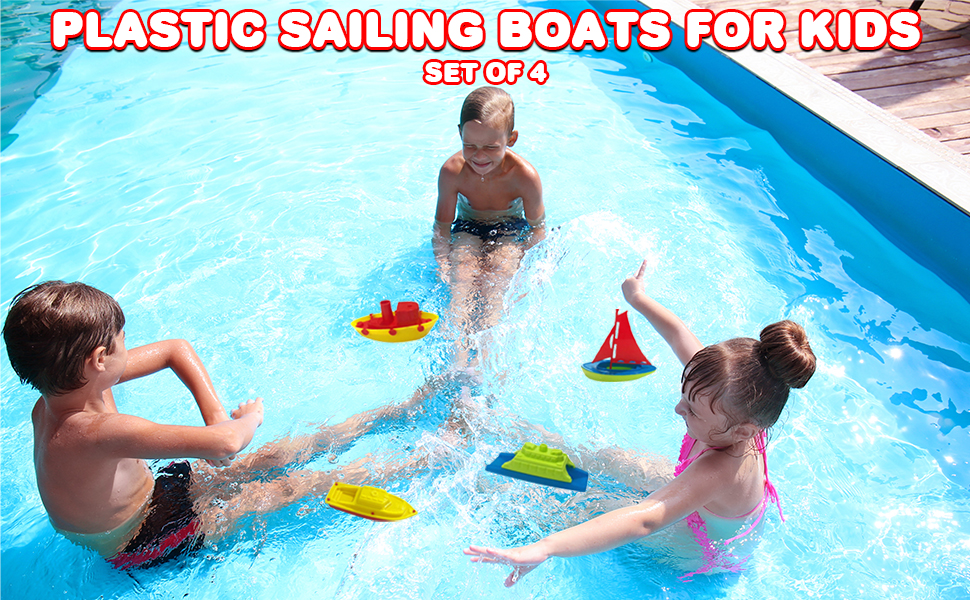 Plastic Sailing Boats