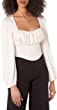 GUESS Women's Ls Camilla Top