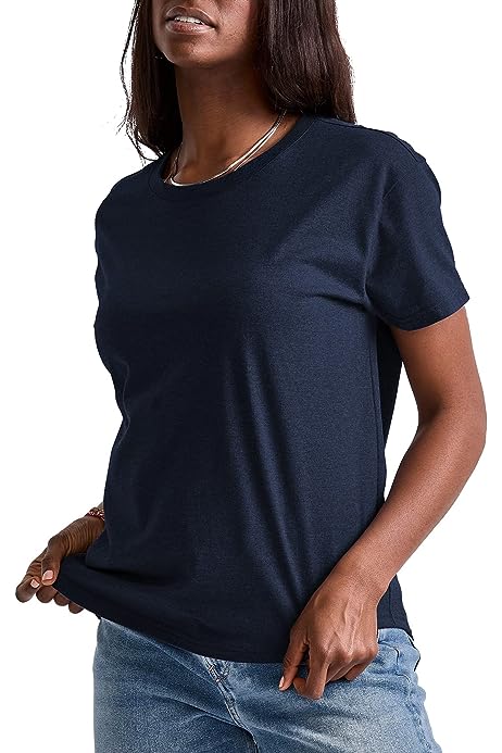 Originals Womens Tri-Blend Relaxed Fit T-Shirt, Oversized Lightweight Tee, Available in Plus Size