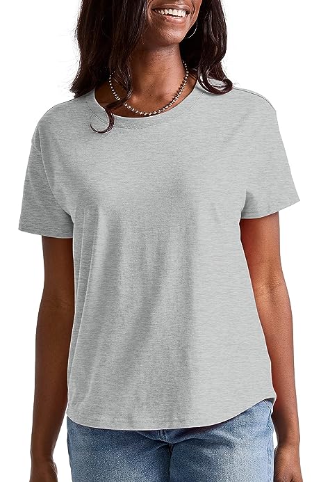 Women's Originals Oversized T-Shirt, Cotton Crewneck Tee for Women, Plus Size Available