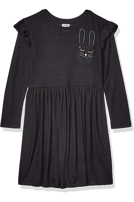 Girls' Long-Sleeve Cozy Knit Dress
