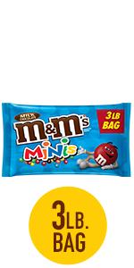 M&M''S Minis Milk Chocolate Candy Bulk Bag