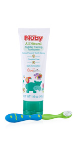 Toddler Toothpaste with Toothbrush