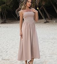 Summer Beach Midi Dress