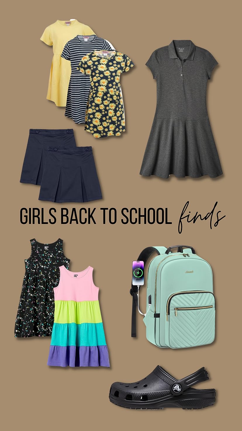 Girls back to school clothes! #founditonamazon