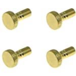 Maxmoral 4pcs Replacement Knobs Light and Fan Knobs On/Off Lamp Turn Knobs, Gold