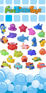 Squirters Bath Toys