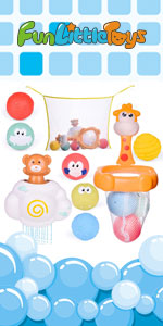 Basketball Hoop Bath Toys