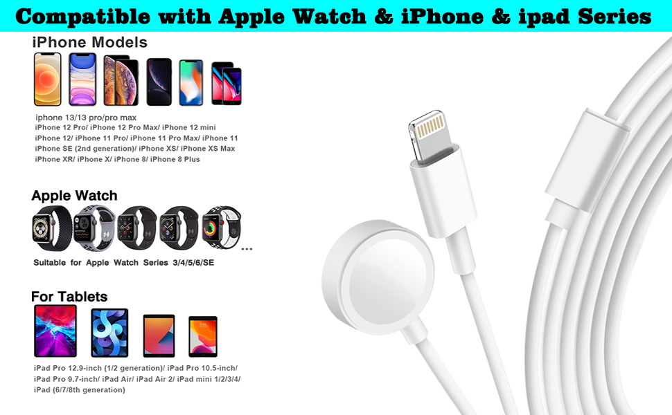 compatible with apple watch ＆ iPhone ＆ ipad series