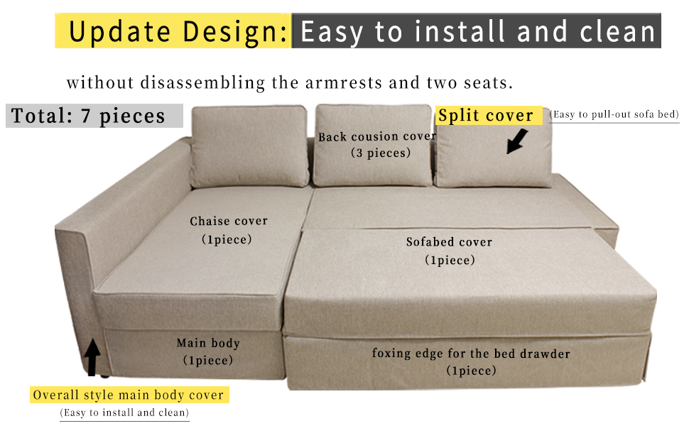 overall style sofa cover