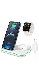 3 in 1 wireless charger