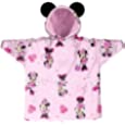 Disney Minnie Mouse WAY BIG HOODIE for Girls, Girls Minnie Mouse Oversized Pullover Hoodie (Pink)