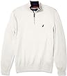 Nautica Men's Navtech Quarter-Zip Sweater