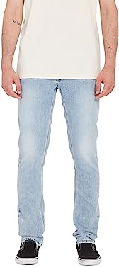 Volcom Men's Vorta Slim Fit Stretch Denim Jean