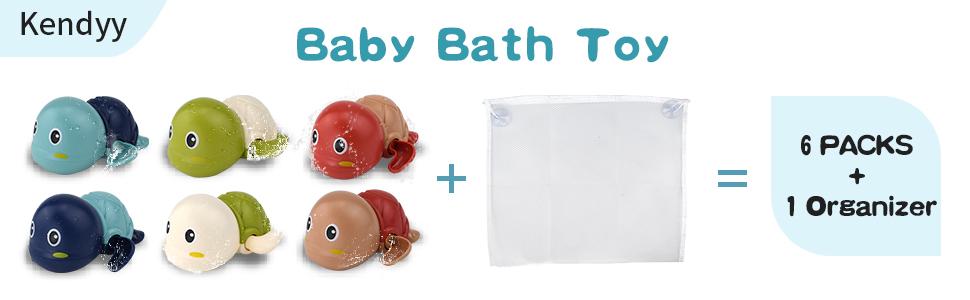 Turtle bath toy