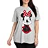 Disney Womens Plus Size T-Shirt Minnie Mouse Print