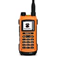 Radioddity GS-5B Bluetooth Programming Handheld Ham Radio Dual Band Long Range Two Way Radio with Dual PTT, USB Rechargeable, S-Meter, Programming Cable, Rainproof