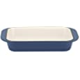 Cuisinart Cast Iron Roasting/Lasagna Pan, 14&quot;, Enameled Provencial Blue