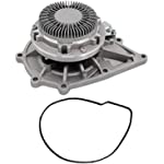 For Detroit DD15 DD13 DD16 Variable Speed Water Pump Replacement for Freightliner Cascadia 2008-2021 Variable Speed A4712001101 EA4712001101 EA4722001601 4712001101