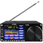 Si4732 ATS-25 All Band Radio Receiver,2.4 inch Touch Screen DSP Receiver,FM AM (MW and SW) SSB Shortwave Receiver with Aluminium Alloy Case,Support Type-C Charging Interface