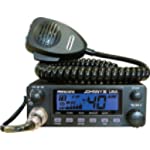 President Johnny III USA 40 Channel CB Radio 12 or 24V, Black