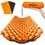 POWERLIX Sleeping Pad – Ultralight Inflatable Sleeping Mat, Ultimate for Camping, Backpacking, Hiking – Airpad, Inflating Bag, Carry Bag, Repair Kit – Compact &amp; Lightweight Air Mattress