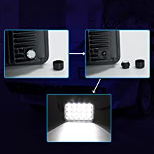 Gottow 4x6 Inch LED Headlights BRETHING HOLE