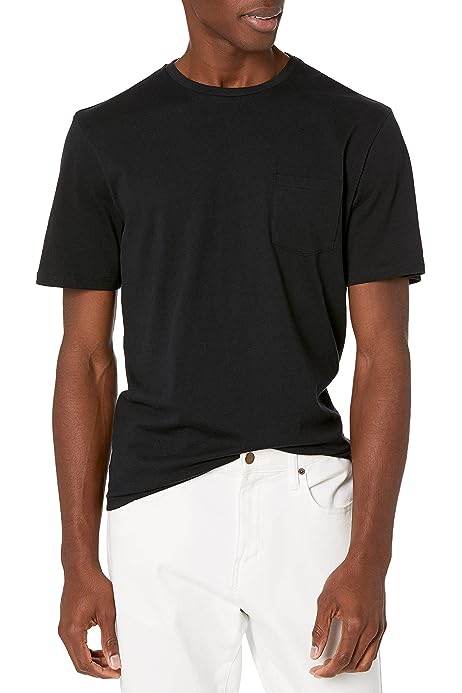 Men's Regular-Fit Short-Sleeve Crewneck Pocket T-Shirt, Multipacks