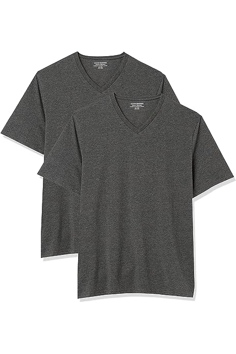 Men's Regular-Fit Short-Sleeve V-Neck T-Shirt, Multipacks