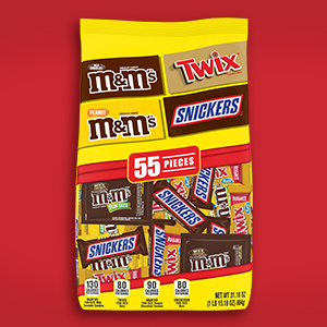 Mars-Wrigley candy mixes come in chocolate varieties