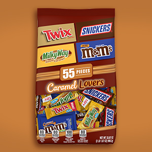 Find tons of fun flavors in the Mars-Wrigley variety mixes.]