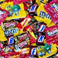 Sweet and Awesome Chocolate Candy Variety Pack - Candy Mix Includes M&amp;Ms Peanut, Twix, Snickers, Skittels Original and Strarburst (Mars Chocolate &amp; Candy Mix -2 LB)