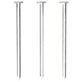 70pcs Hardware Nails, 2-1/2 Inches Nickel Plated Hanging Nails, Wall Nails for Hanging, Wood Nails, Long Nails (2-1/2 In)