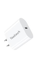 usb c charger white