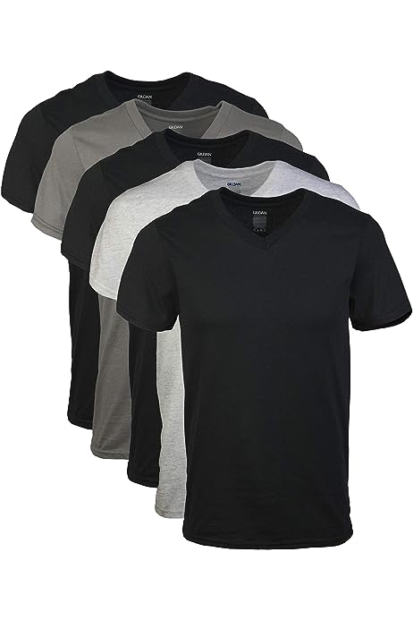 Men's V-neck T-shirts, Multipack, Style G1103