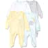 Gerber baby-girls 4 Pack Sleep 'N Play Footie