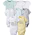 Gerber unisex-baby 8-pack Short Sleeve Onesies Bodysuits