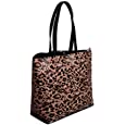 Versace Jeans Couture Reversible Signature Animal Print Large Shopper Tote for womens