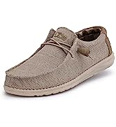 Hey Dude Men''s Wally Sox Onyx Multiple Colors | Men’s Shoes | Men''s Lace Up Loafers | Comfortable...