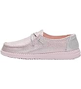 Hey Dude Girl''s Toddler Wendy Multiple Colors & Sizes Girl’s Shoes Lace Up Loafers Comfortable & ...