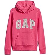GAP Baby Girls'' Logo Hoodie Hooded Pull-on Sweatshirt