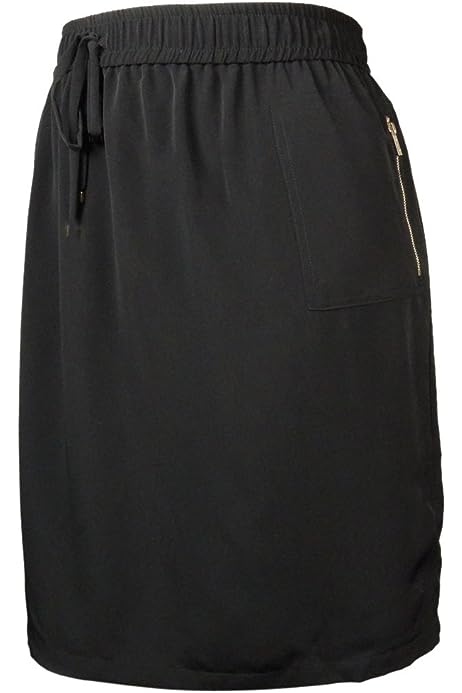 Women's Solid Drawstring Skirt