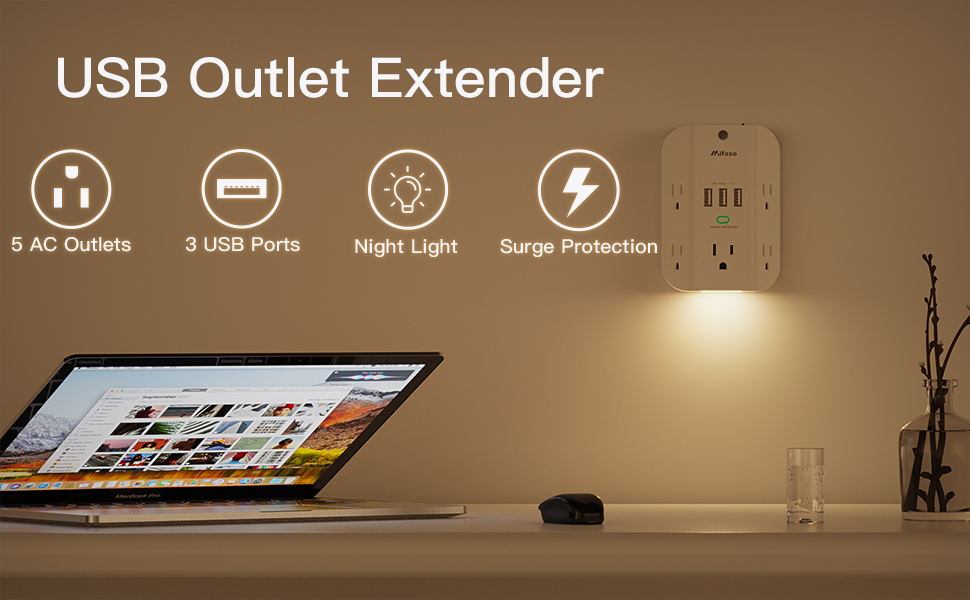 outlet with nightlight