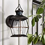 MrSconce Motion Sensor Outdoor Wall Lights, Advanced Dusk to Dawn Exterior Light Fixtures Wall Sconce ,Waterproof Porch Light Wall Mount for Outside Garden Patio Hallway, PIR Motion Activated