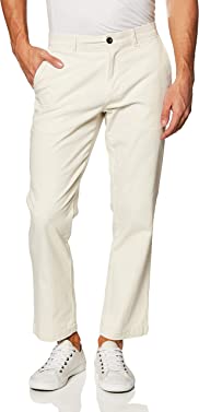 Amazon Essentials Men's Relaxed-Fit Casual Stretch Khaki Pant