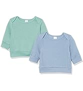 Hanes unisex-baby Sweatshirt, Flexy Soft Stretch Fleece Sweatshirt, Boys & Girls 2-pack