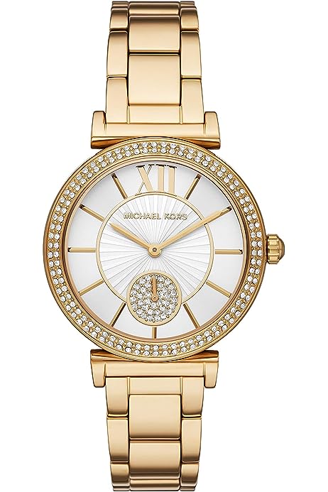 Women's Abbey Quartz Watch with Stainless Steel Strap