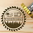 Custom Electric Wood Branding Iron,Personalized Branding Heat Stamp by Handcrafted Design (1&quot;x1&quot;)