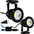 12W LED Spot Lights Indoor Uplight, Security Floor Spotlight ,Ceiling Spotlight ,120V Landscape Lights IP66 Waterproof, Home,