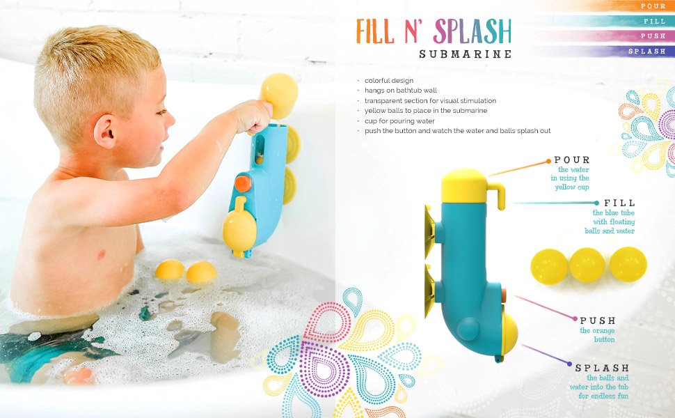 fun bath toy, boy bath toy, gift for 1 year old, gift for 2 year old, toddler bath toys, bathtub toy